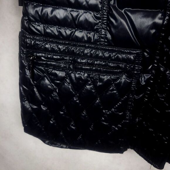 Moncler Ladies Magritte Black Diamond Quilted Down Puffer Jacket size 3 M/L - Picture 4 of 13